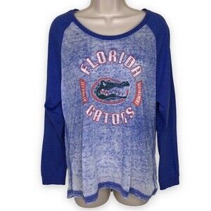 Stadium Athletics Florida Gators Athletic Dept Burnout Raglan Sleeve Women Small